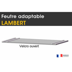 Adapt. LAMBERT , feutre Velcro + 2 pinces