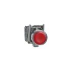 Bouton poussoir complet LED, 5 coloris