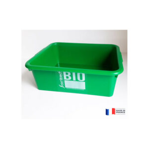 Bac rectangle 20L vert logo BIO